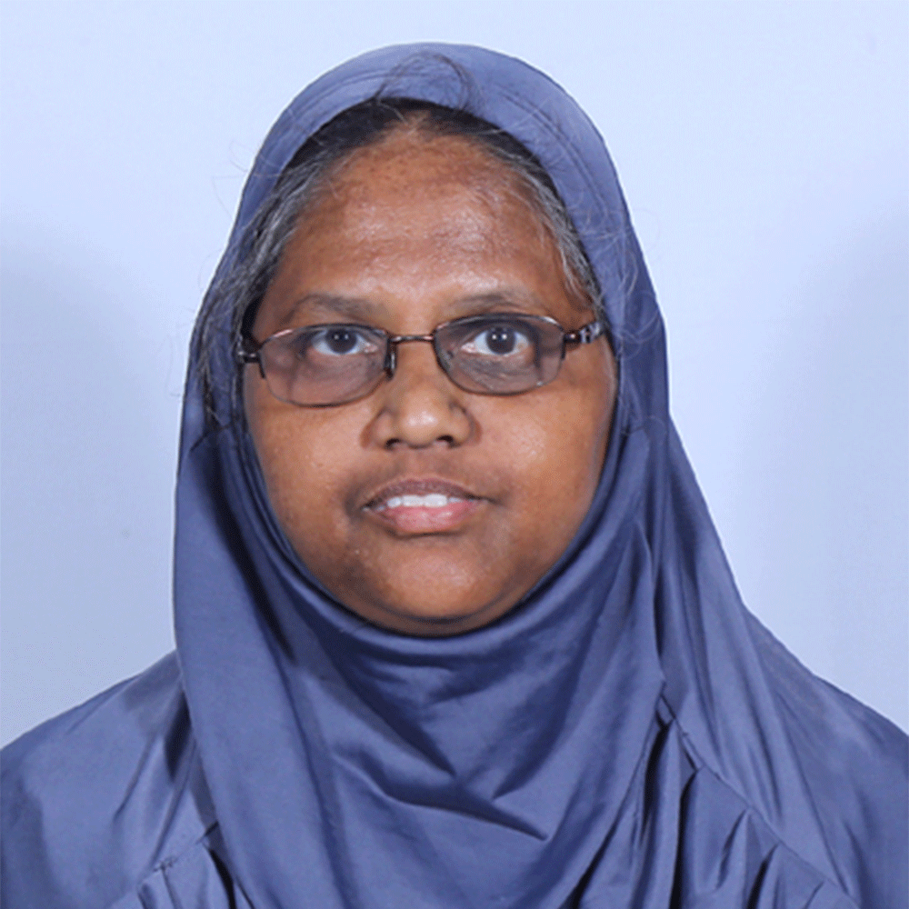 Mrs.A.V.M.Noorjehan Begum, M.Com.,
