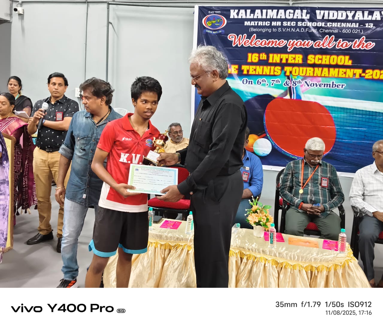 Inter School Table Tennis Tournament @Kalaimagal Viddyalaya - Image 1