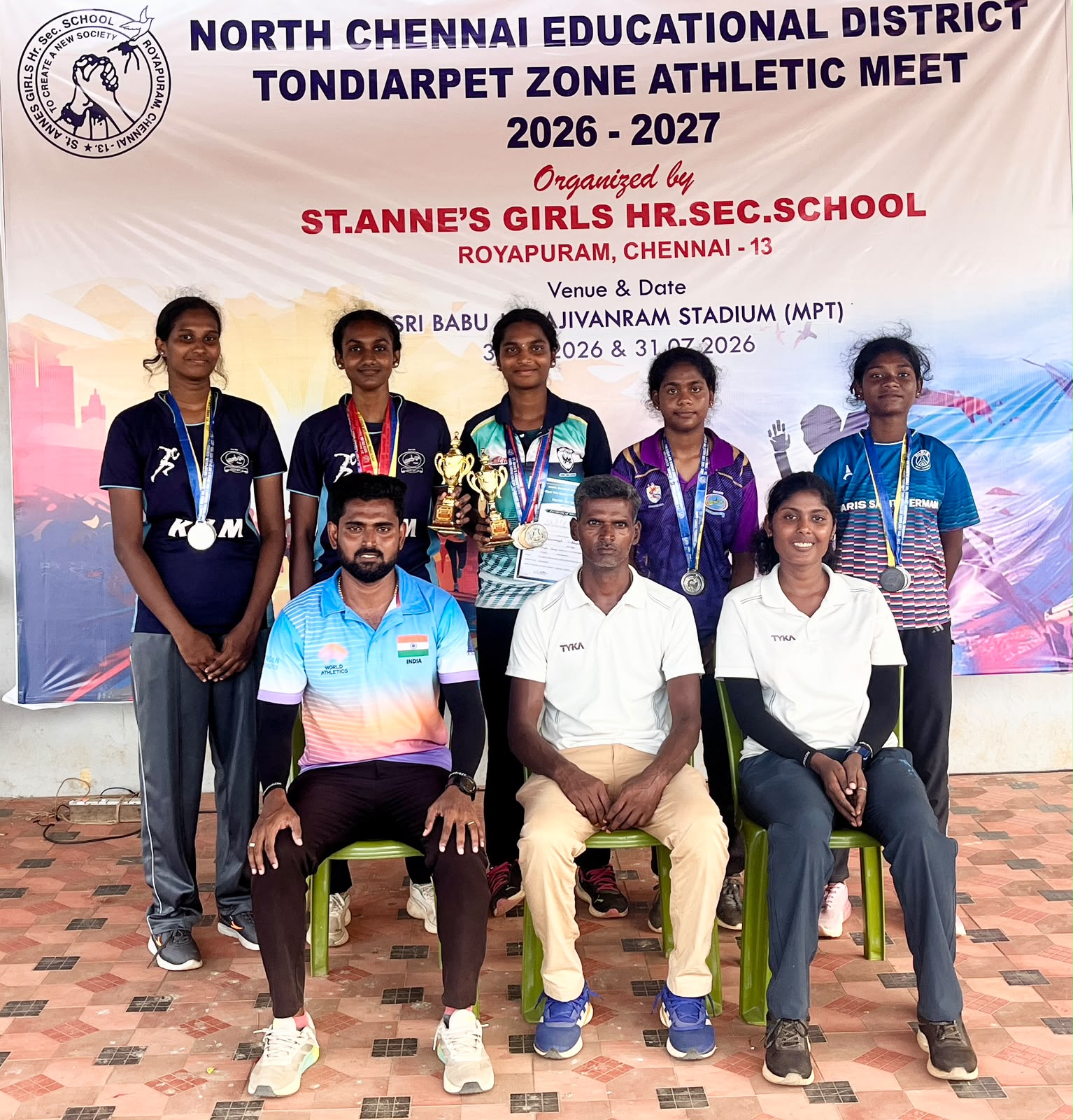 Tondiarpet Zone Athletics Meet - 2026-2027 - Image 2