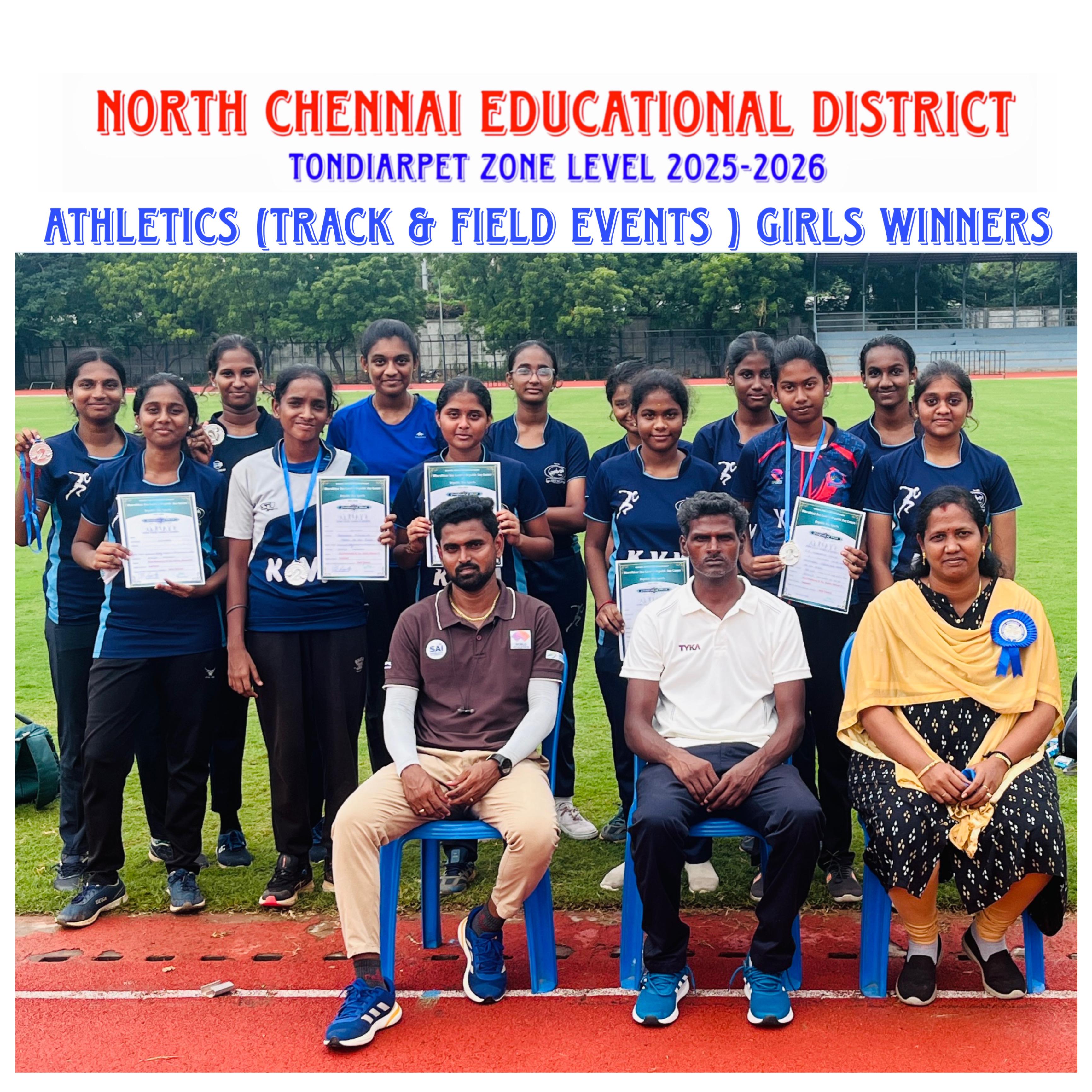 North Chennai Educational District Tondiarpet zone level 2025 - Image 11